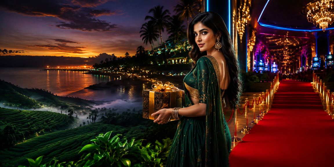 সেন্ট মার্টিন দ্বীপে চা বাগানে বিনোদন ক্যাসিনো উপভোগ করছেন একজন ব্যবহারকারী